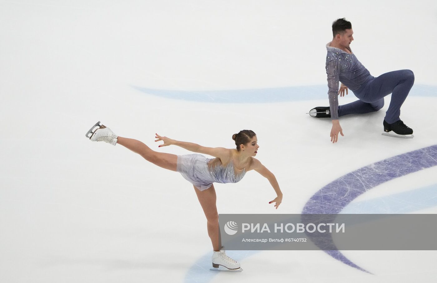 Фигурное катание. Чемпионат Европы. Пары. Произвольная программа