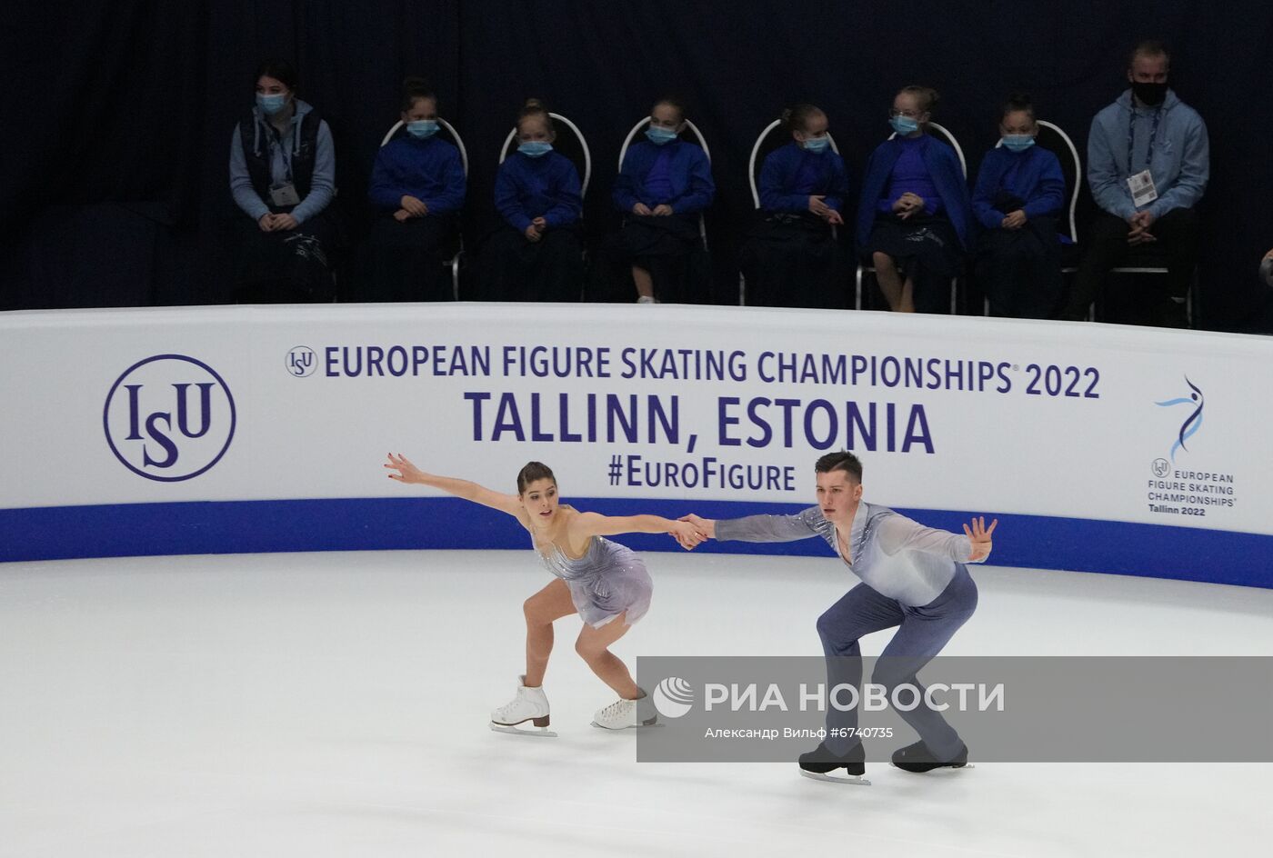 Фигурное катание. Чемпионат Европы. Пары. Произвольная программа