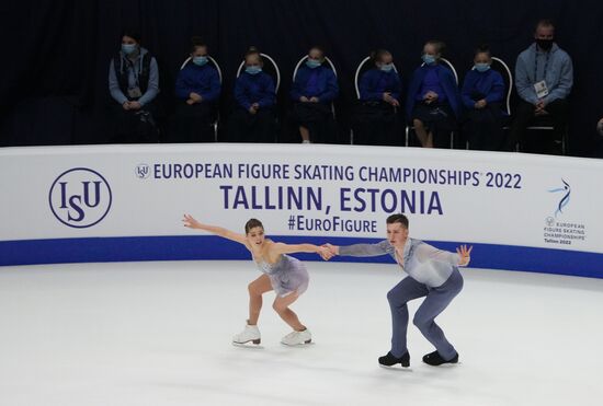 Фигурное катание. Чемпионат Европы. Пары. Произвольная программа