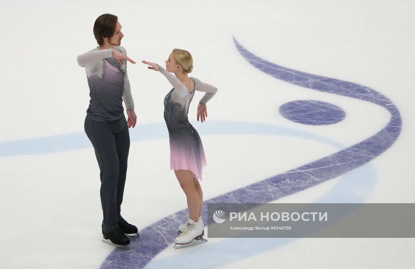 Фигурное катание. Чемпионат Европы. Пары. Произвольная программа