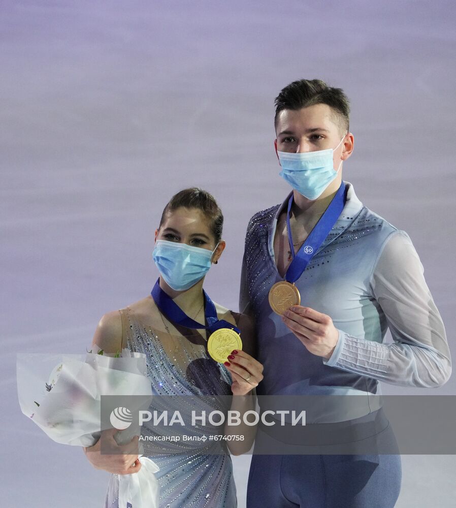 Фигурное катание. Чемпионат Европы. Пары. Произвольная программа