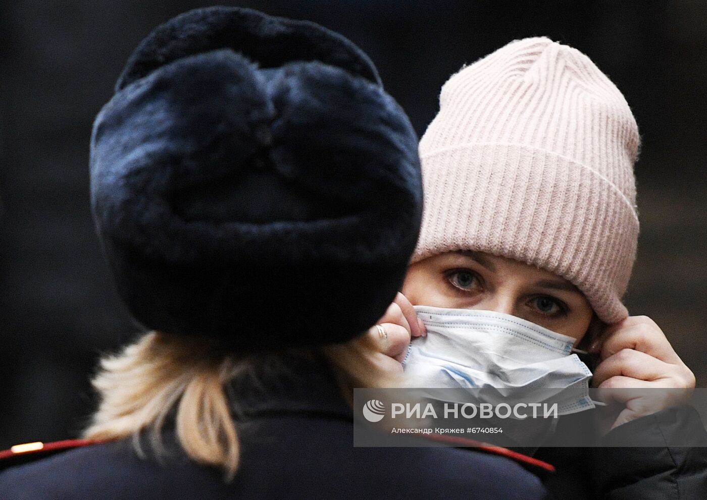 Рейд по соблюдению масочного режима в метро Новосибирска