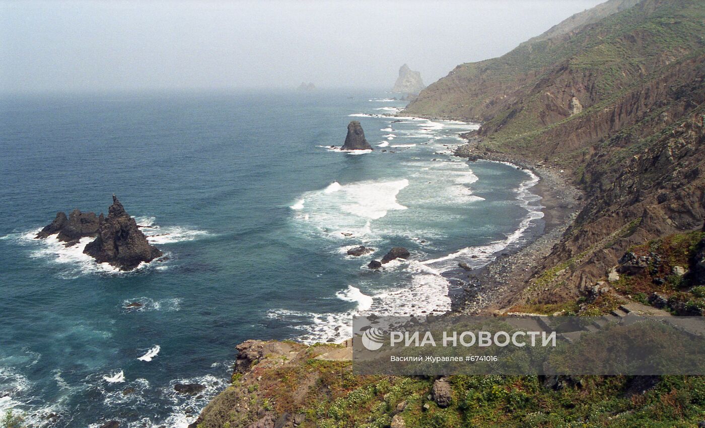 Пляж Бенихо на острове Тенерифе