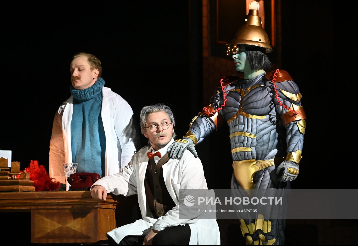 Опера "Любовь к трем апельсинам" в рамках фестиваля "Золотая Маска"