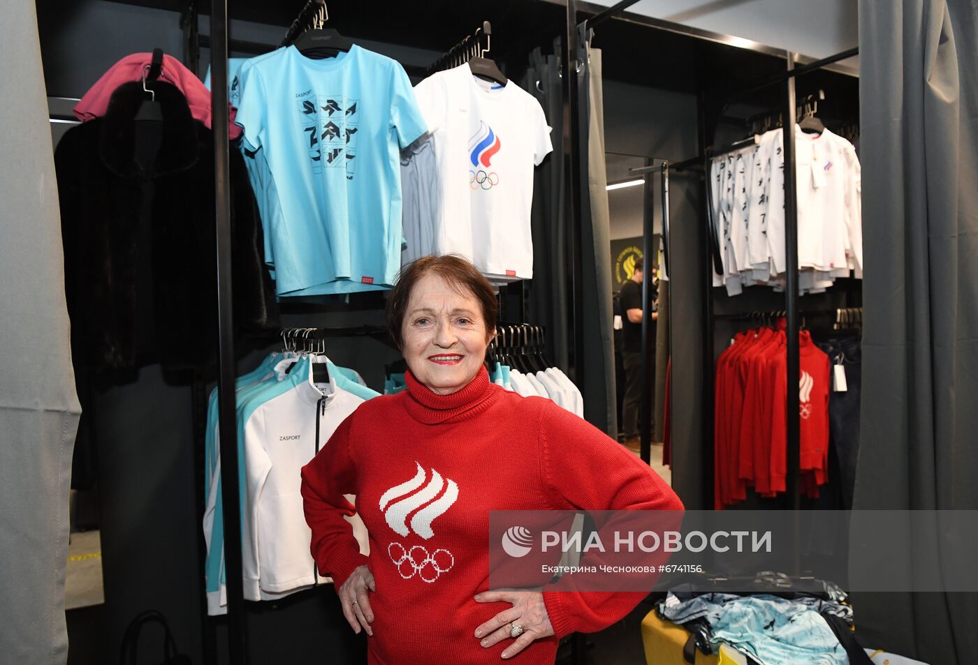 Открытие экипировочного центра Zasport для российских олимпийцев