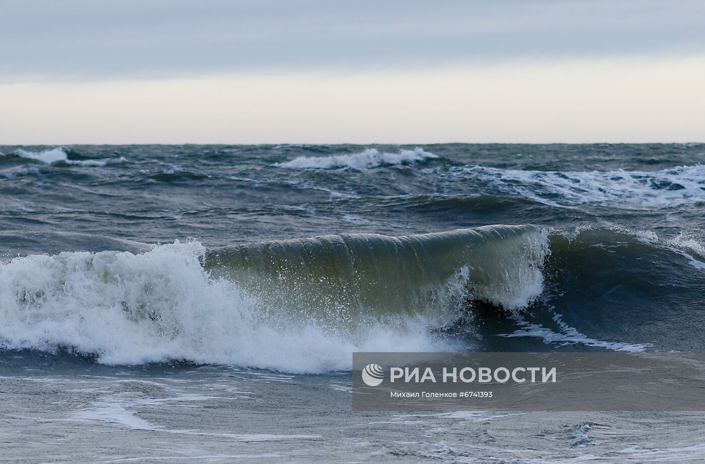 Шторм в Калининградской области