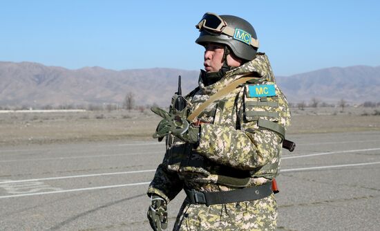 Возвращение миротворцев ОДКБ в Кыргызстан