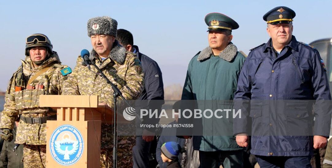 Возвращение миротворцев ОДКБ в Кыргызстан