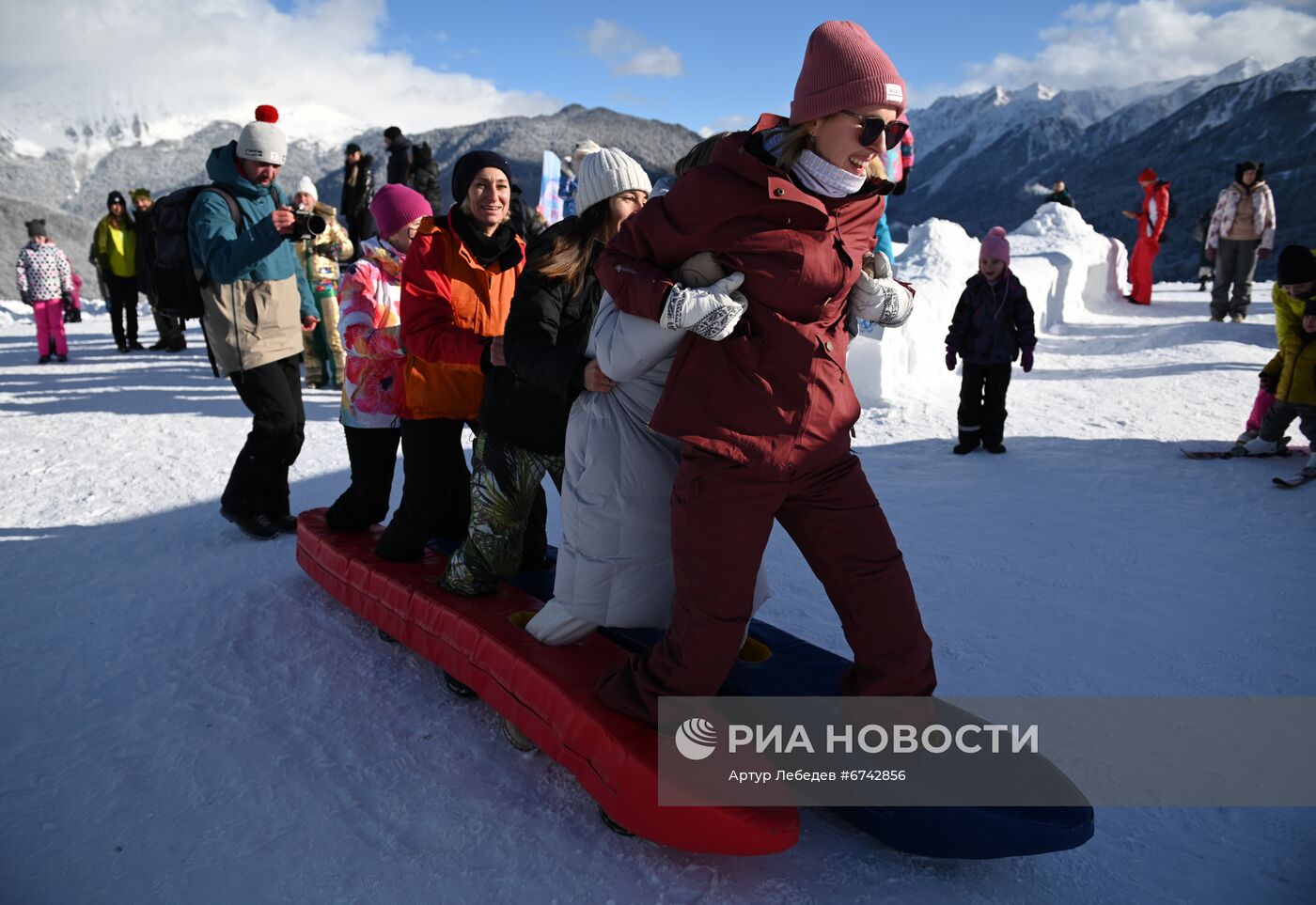 Всемирный День снега на "Розе Хутор"