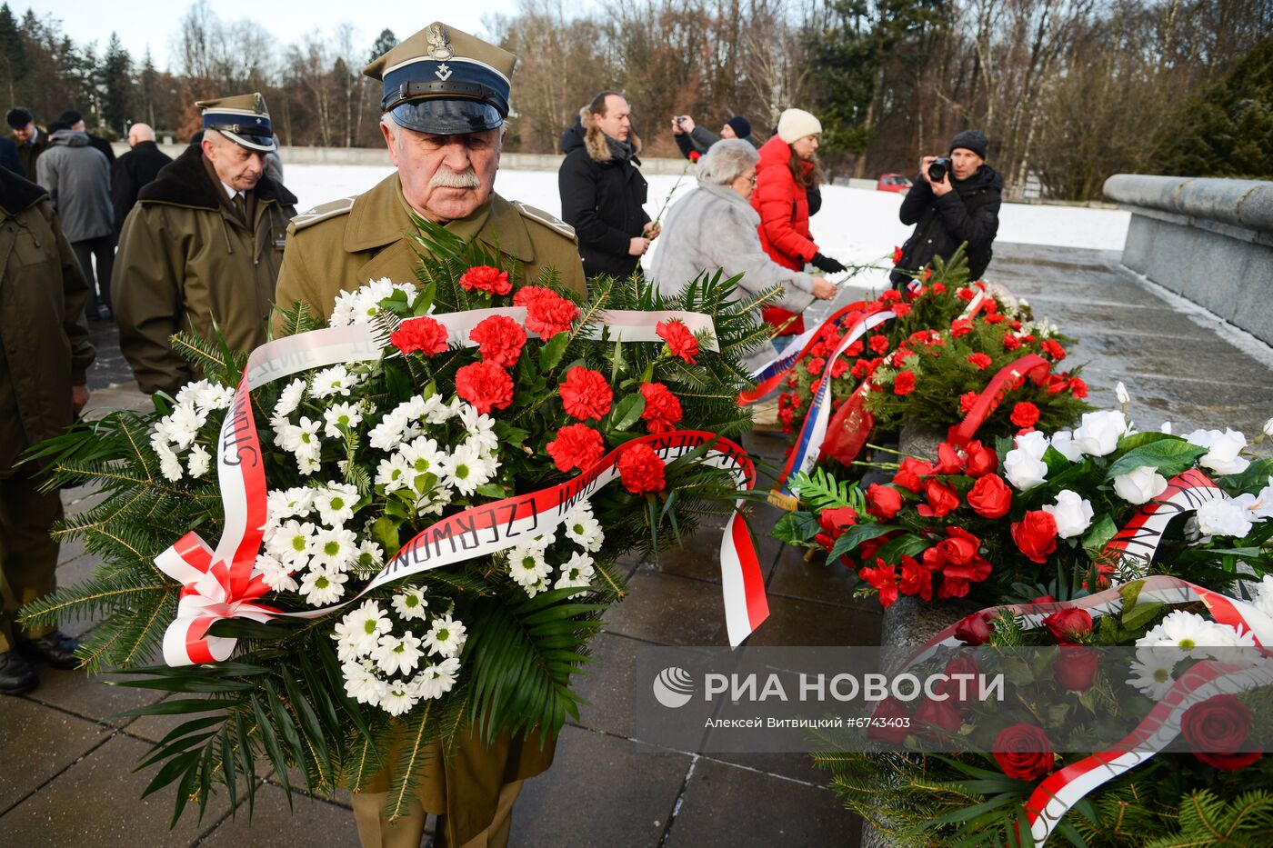 Памятные мероприятия по случаю 77-й годовщины освобождения Варшавы