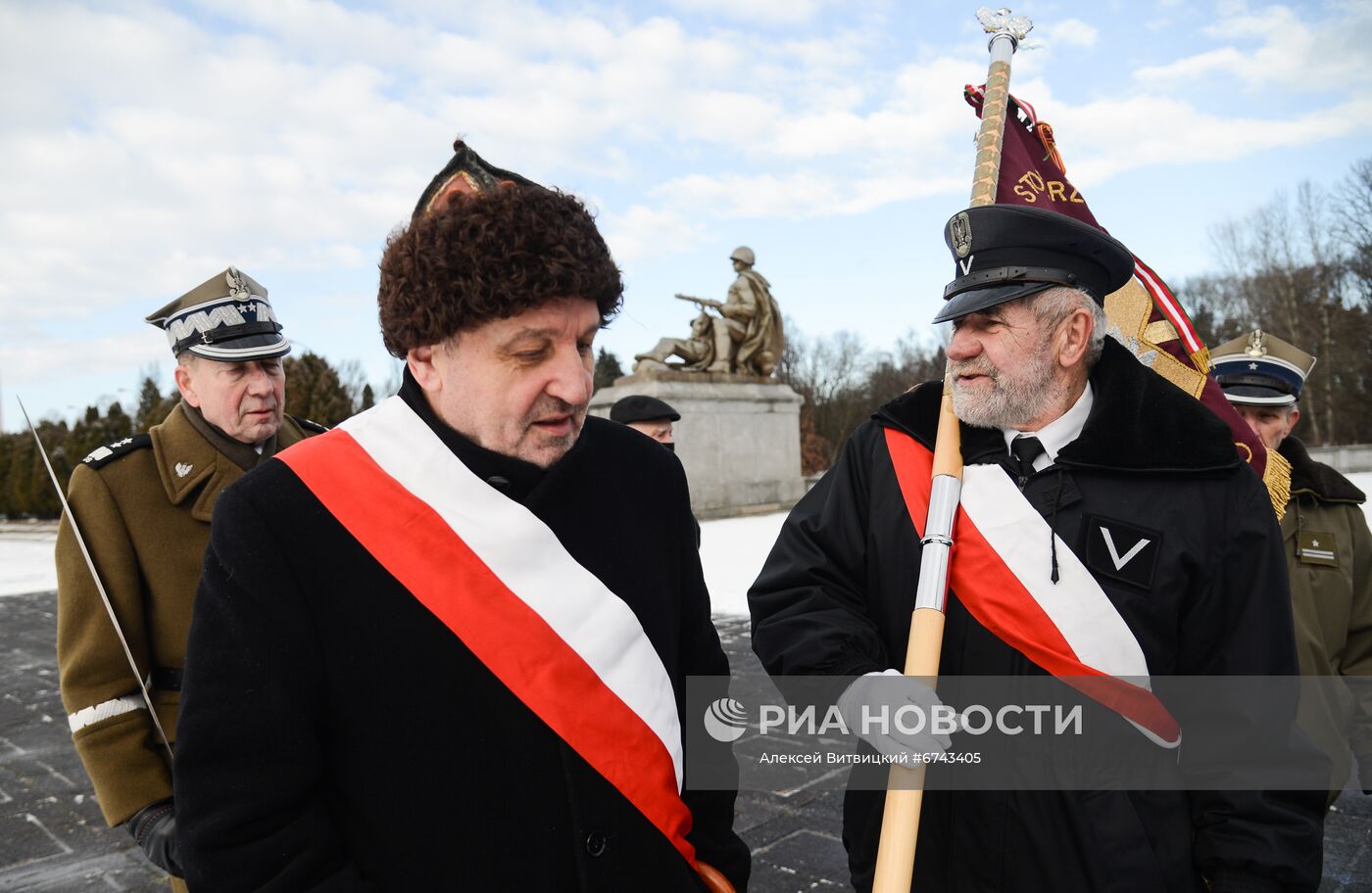 Памятные мероприятия по случаю 77-й годовщины освобождения Варшавы