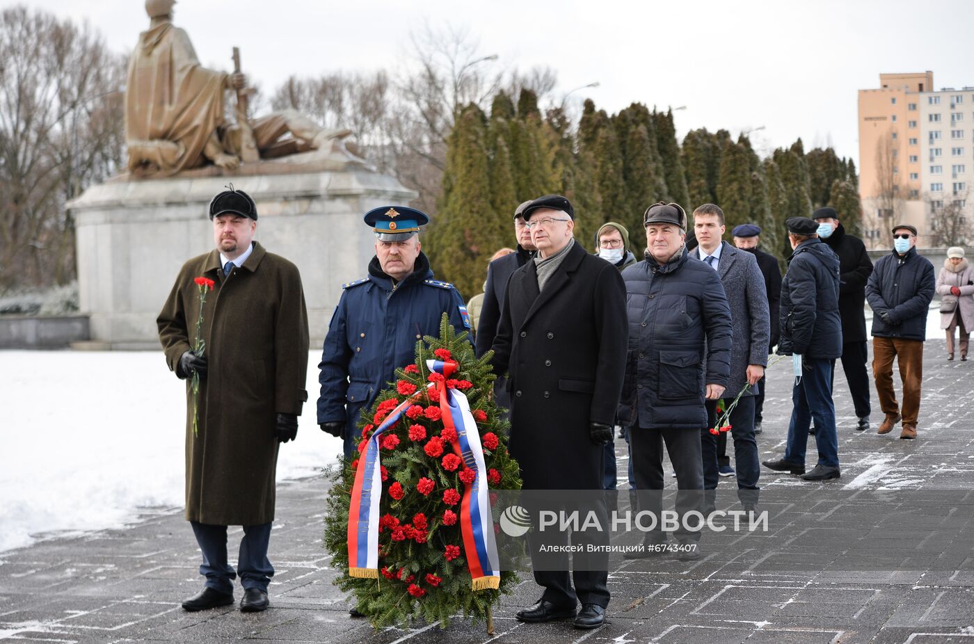 Памятные мероприятия по случаю 77-й годовщины освобождения Варшавы