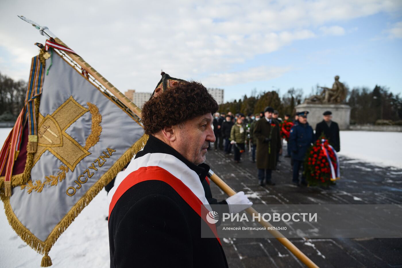 Памятные мероприятия по случаю 77-й годовщины освобождения Варшавы