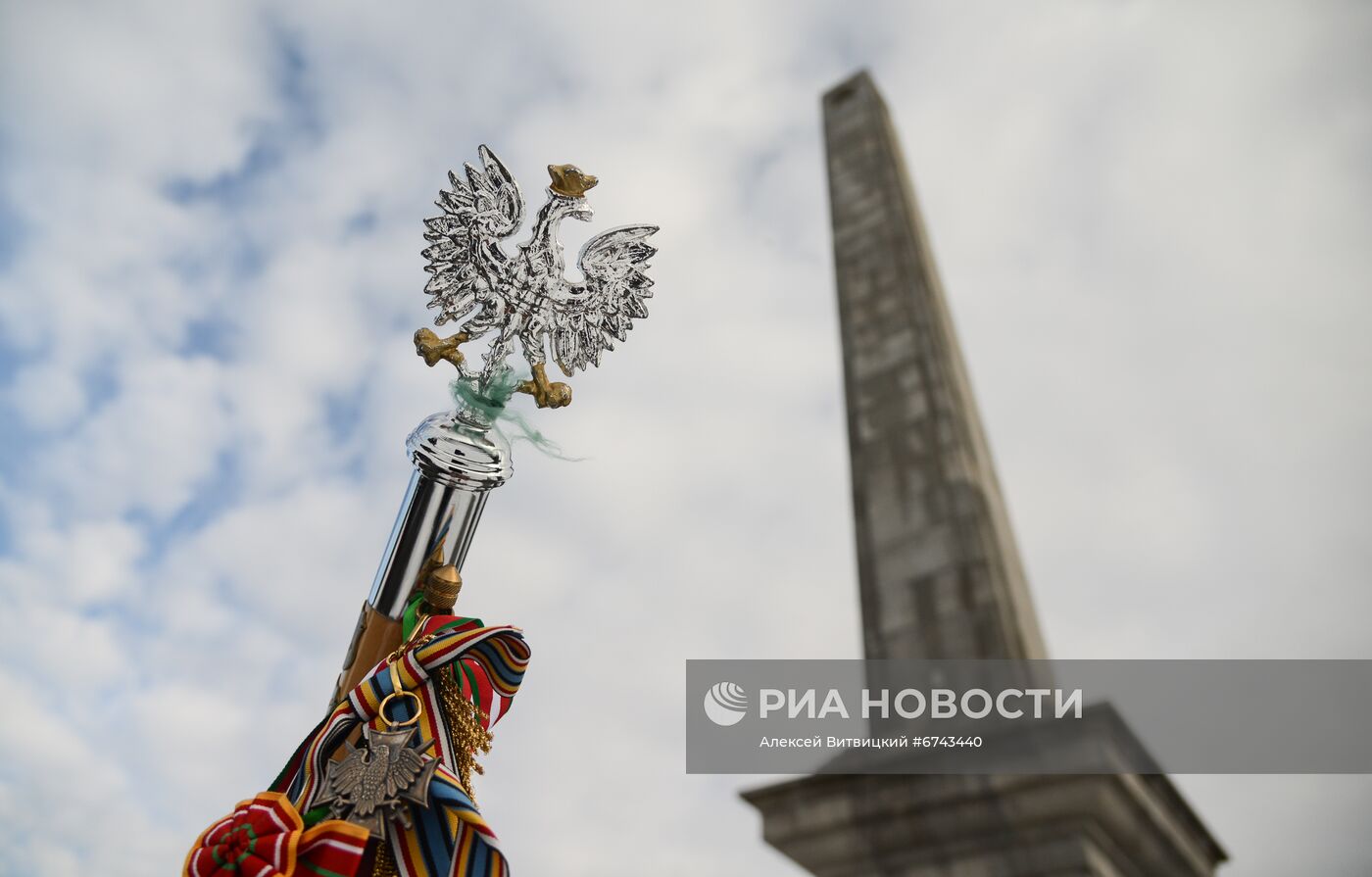 Памятные мероприятия по случаю 77-й годовщины освобождения Варшавы