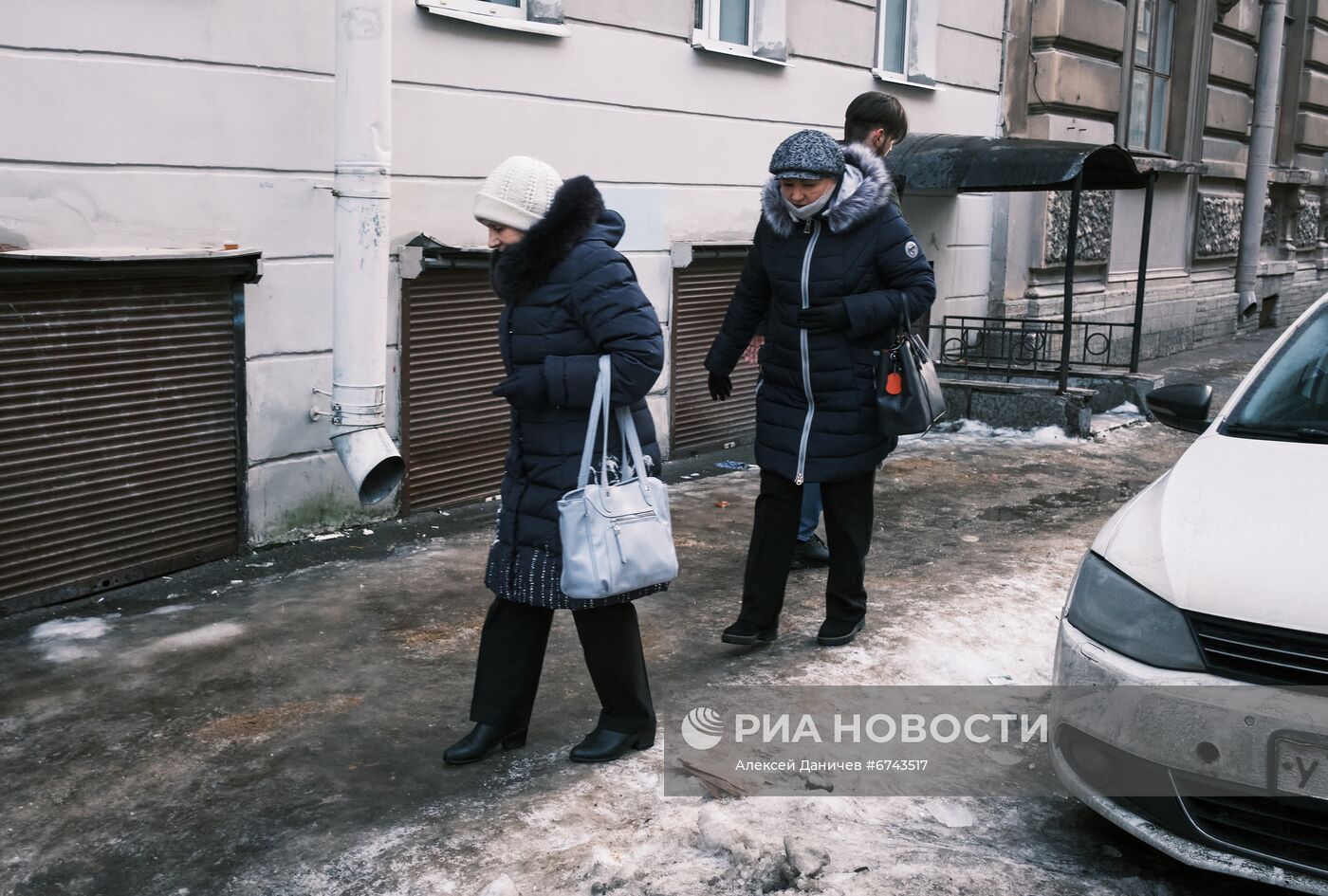 Зимняя оттепель в Санкт-Петербурге