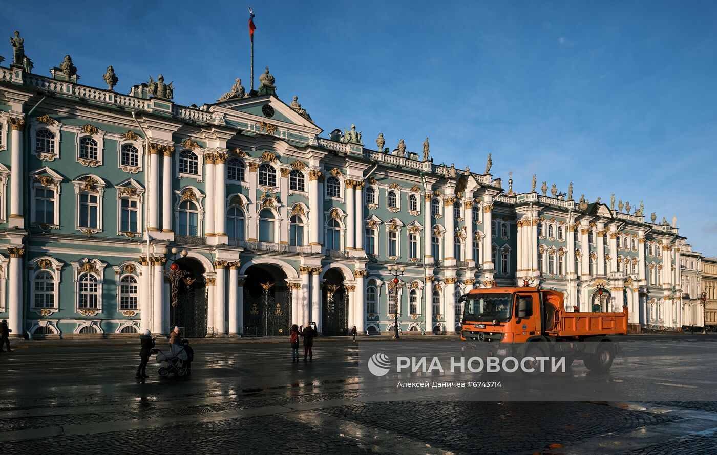 Оттепель в Санкт-Петербурге