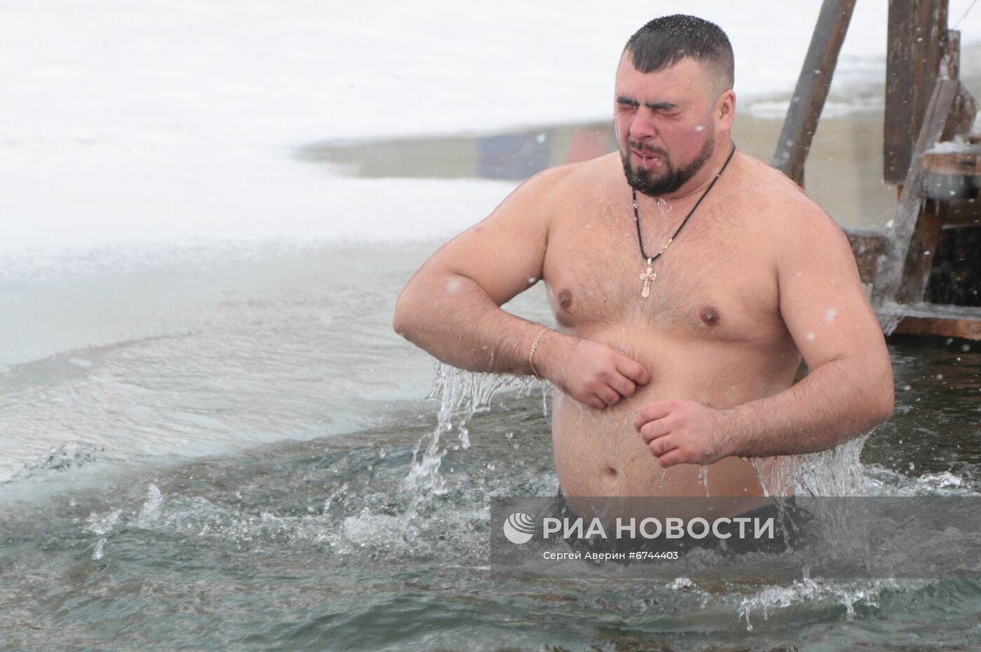 Крещенские купания в ДНР