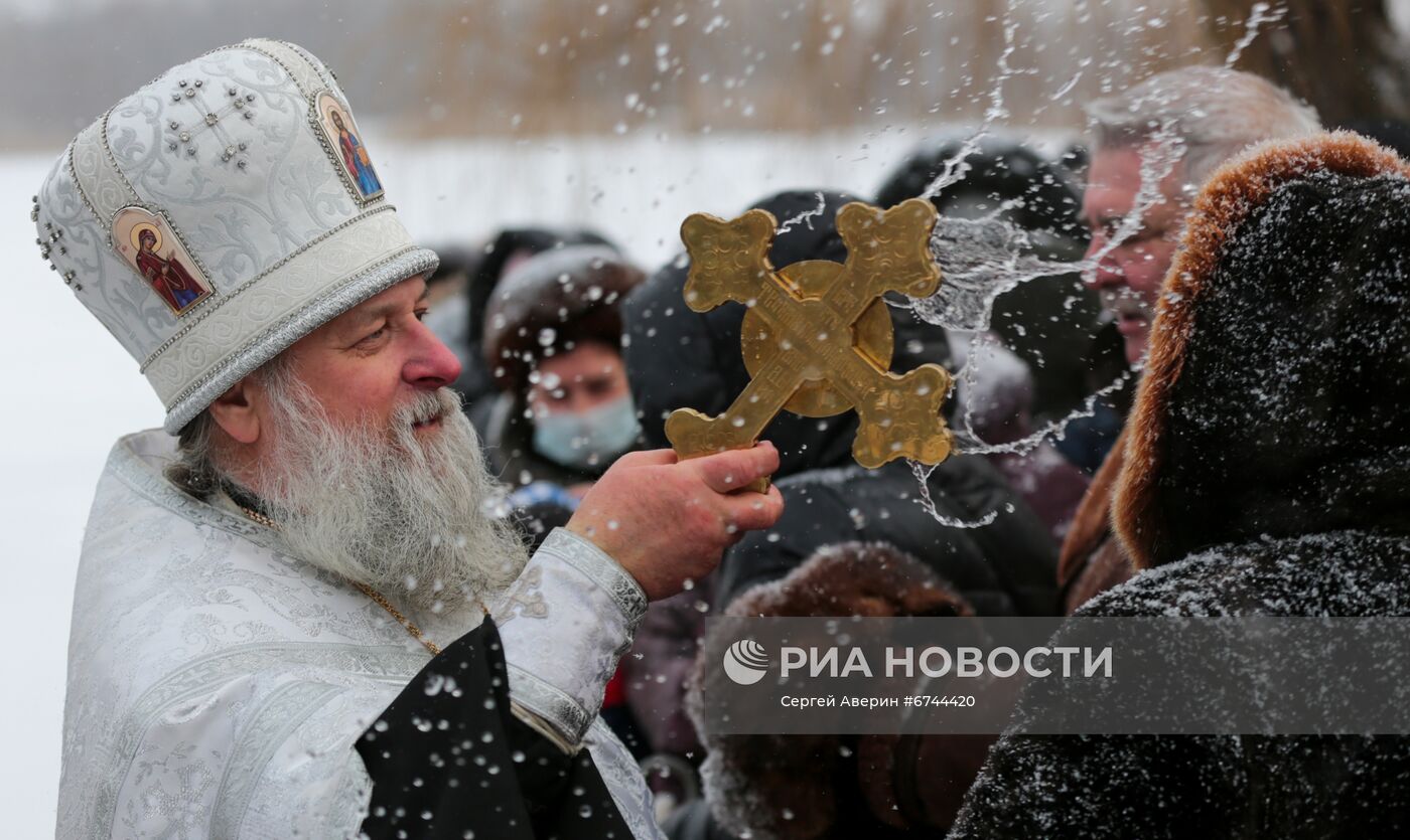 Крещенские купания в ДНР