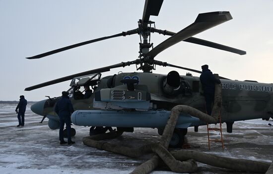 Новейшие вертолеты Ка-52М поступят на вооружение армии России