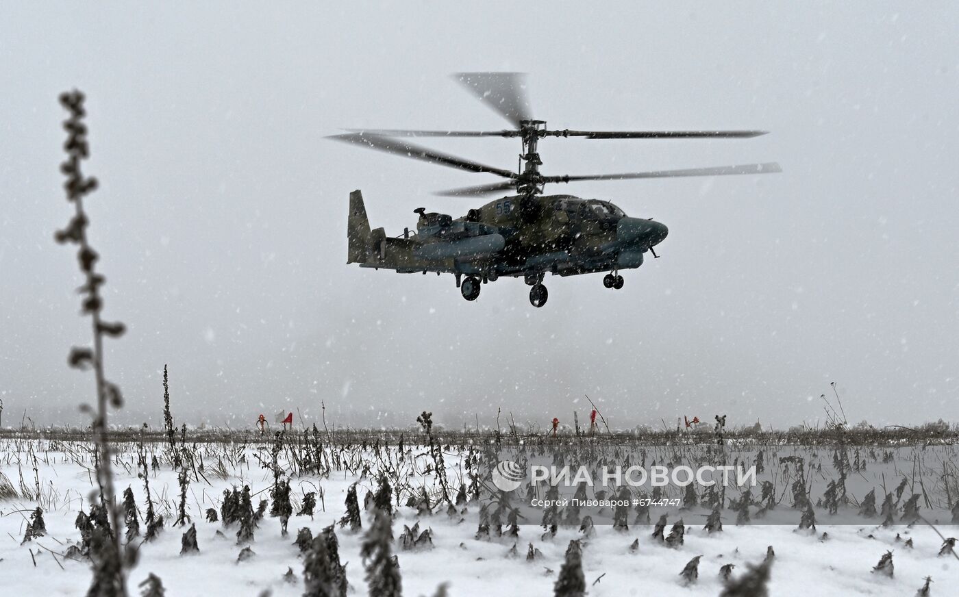 Новейшие вертолеты Ка-52М поступят на вооружение армии России