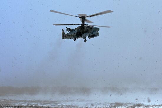 Новейшие вертолеты Ка-52М поступят на вооружение армии России