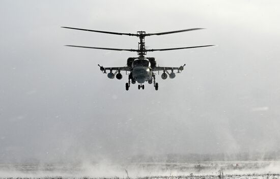 Новейшие вертолеты Ка-52М поступят на вооружение армии России