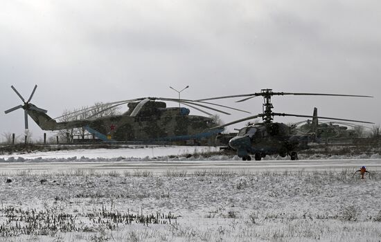 Новейшие вертолеты Ка-52М поступят на вооружение армии России