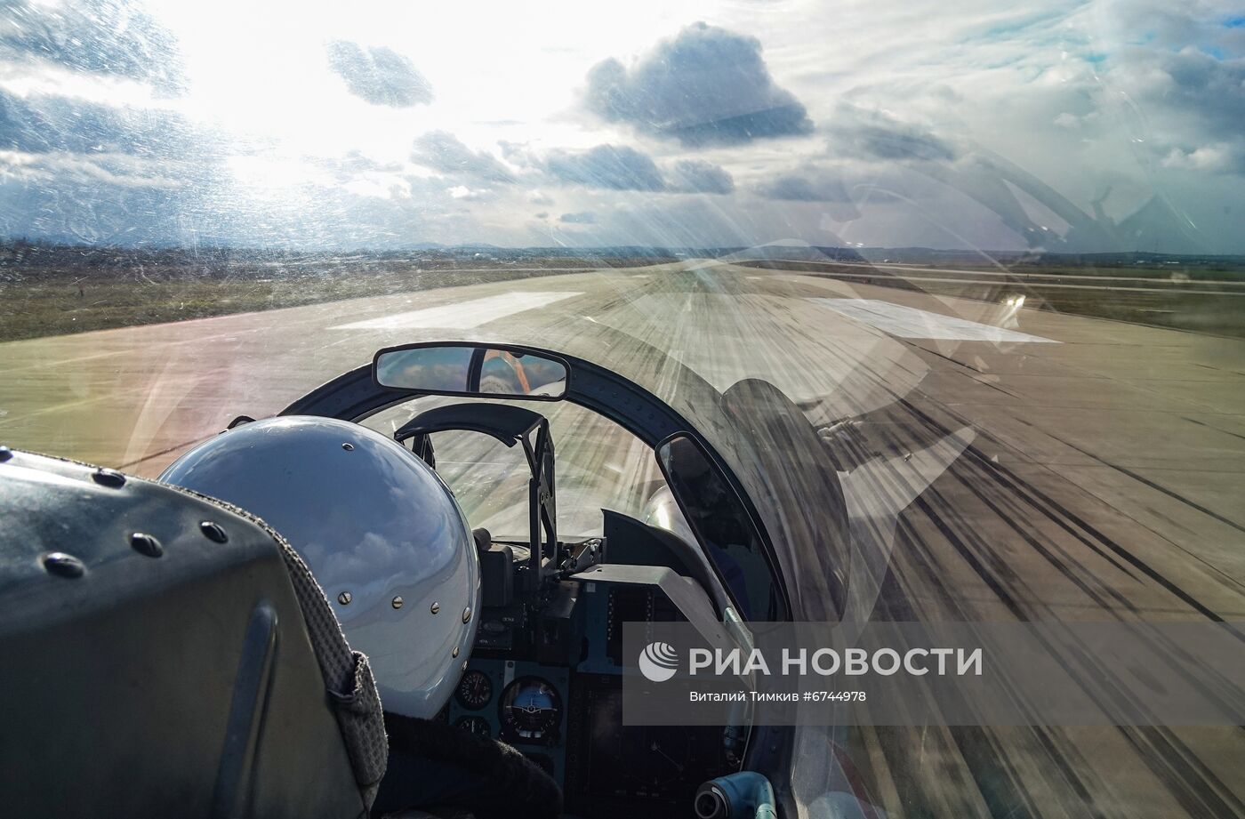 Летно-тактические учения в преддверии Дня авиации ПВО в Краснодарском крае