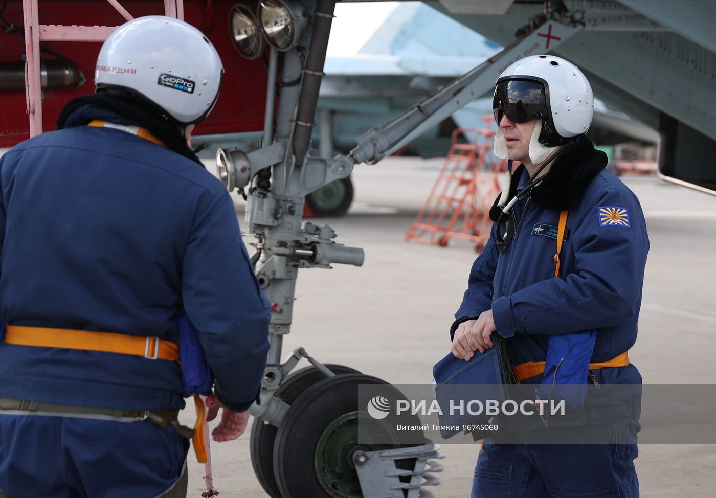 Летно-тактические учения в преддверии Дня авиации ПВО в Краснодарском крае