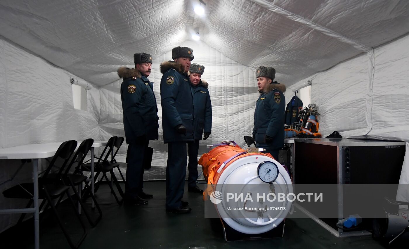 Открытие Всероссийских соревнований по пожарно - спасательному спорту в Казани