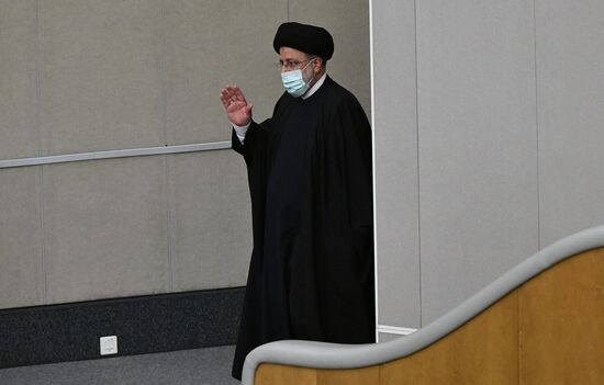 Президент Ирана Эбрахим Раиси выступил в Госдуме РФ