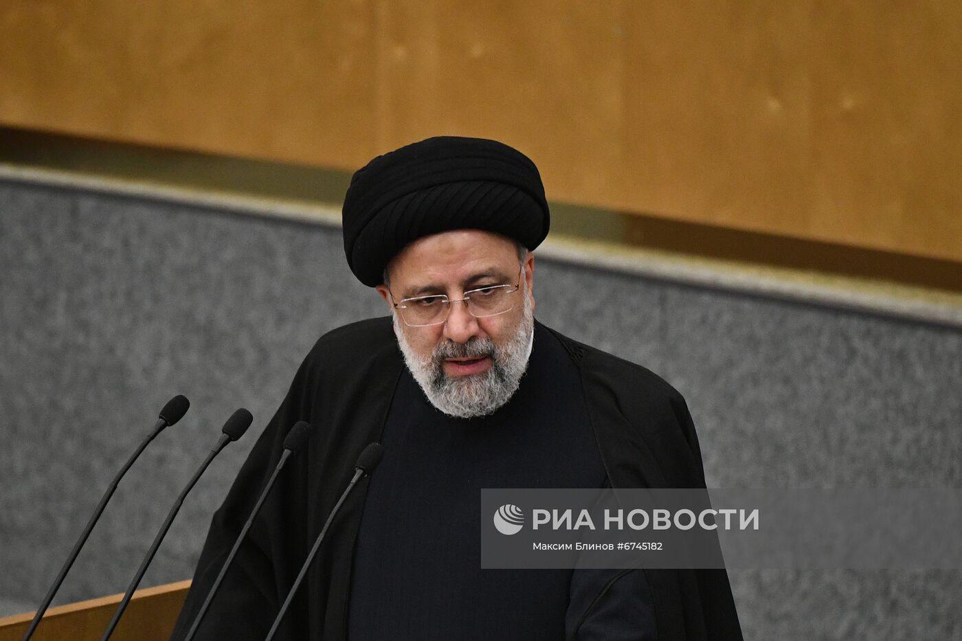 Президент Ирана Эбрахим Раиси выступил в Госдуме РФ