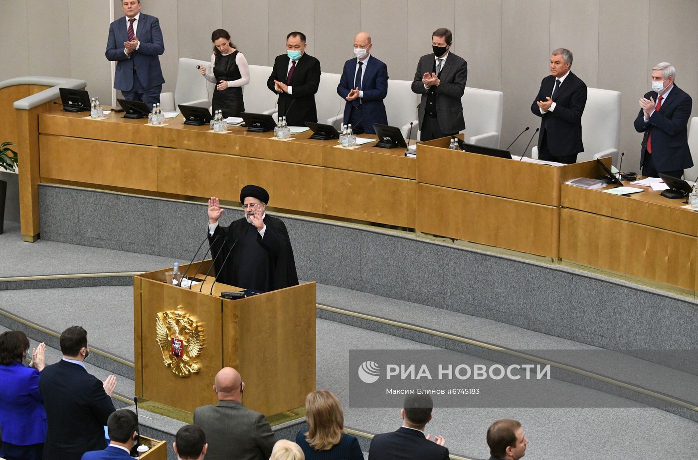 Президент Ирана Эбрахим Раиси выступил в Госдуме РФ