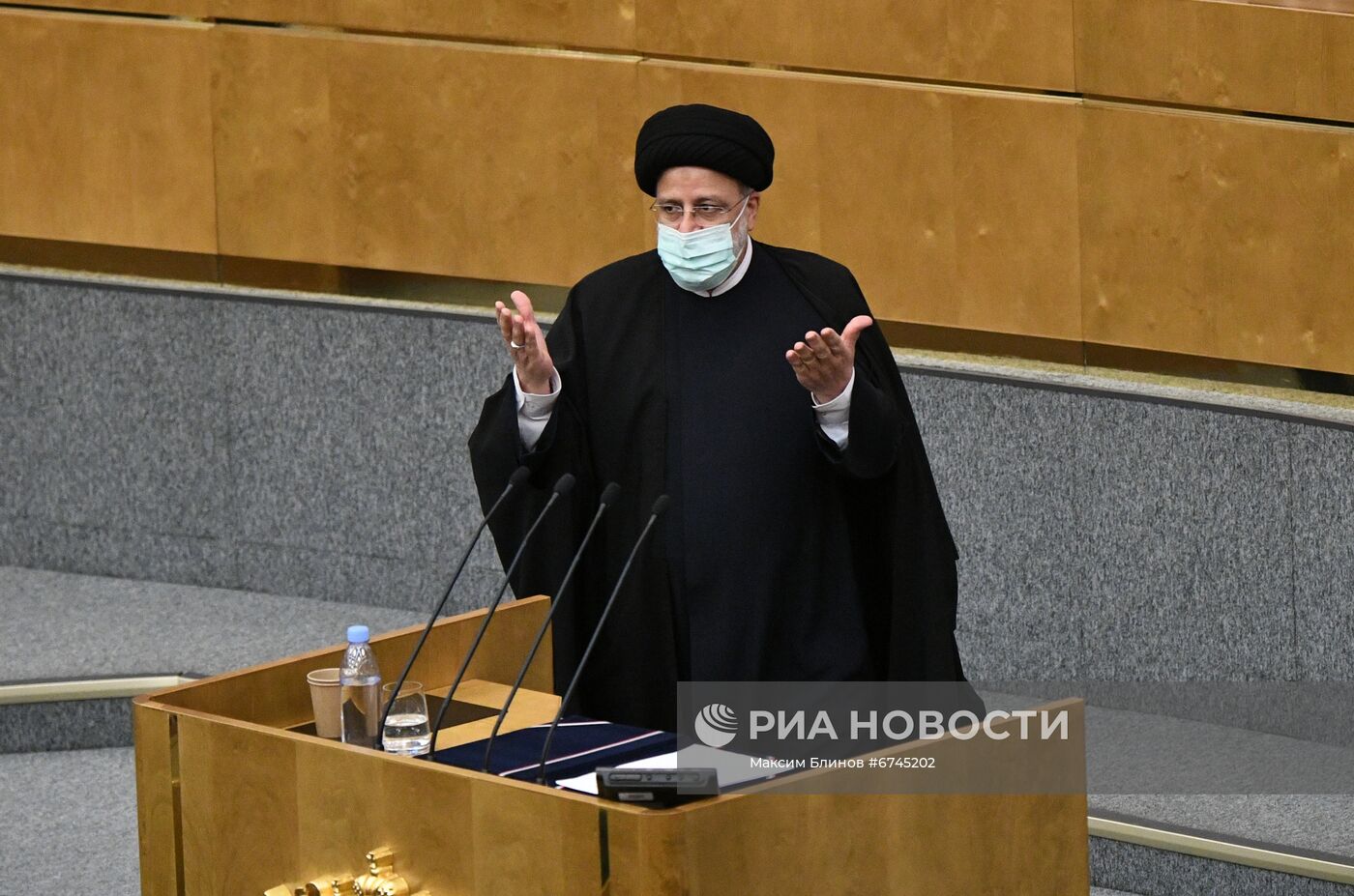 Президент Ирана Эбрахим Раиси выступил в Госдуме РФ