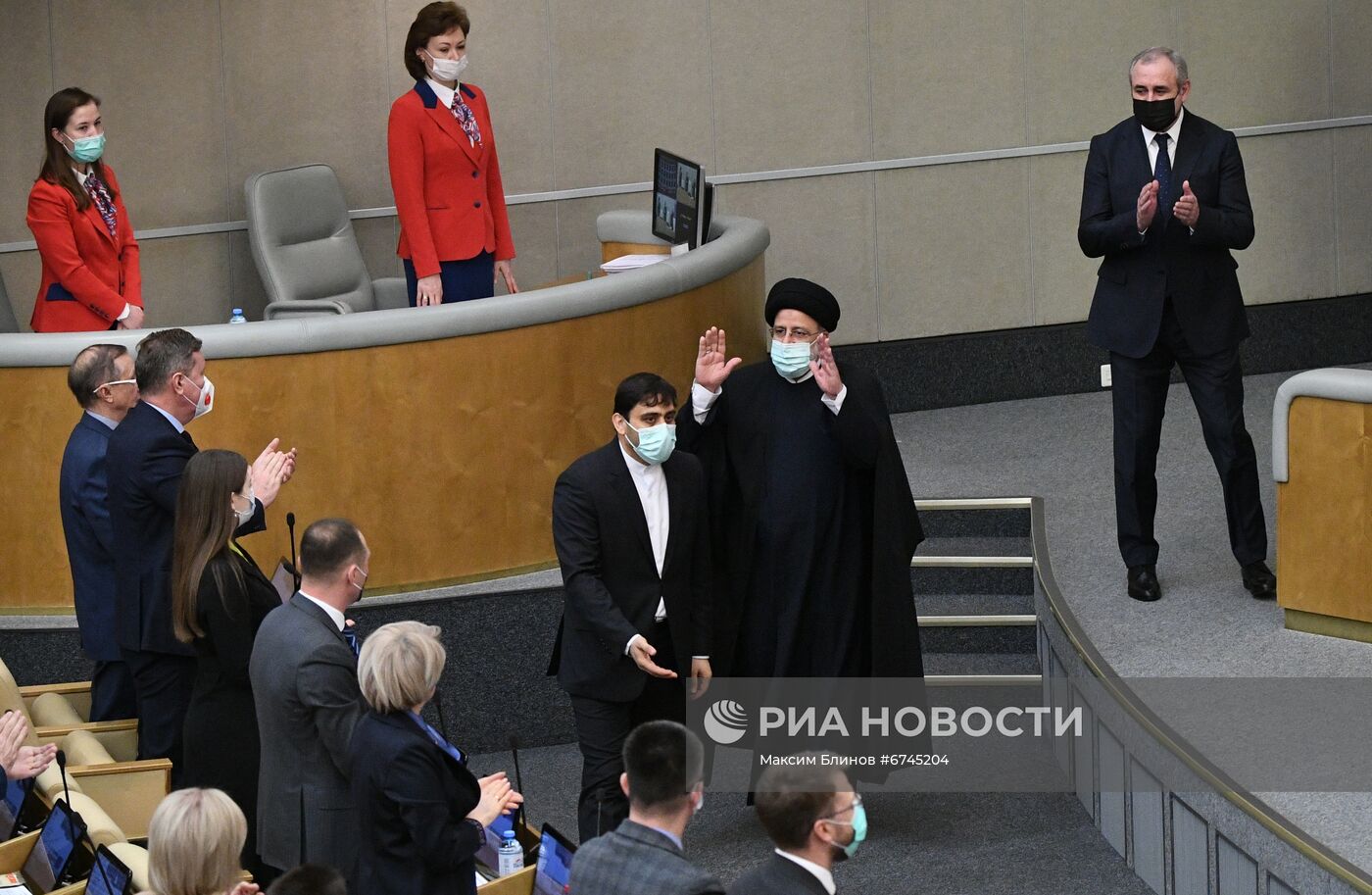 Президент Ирана Эбрахим Раиси выступил в Госдуме РФ