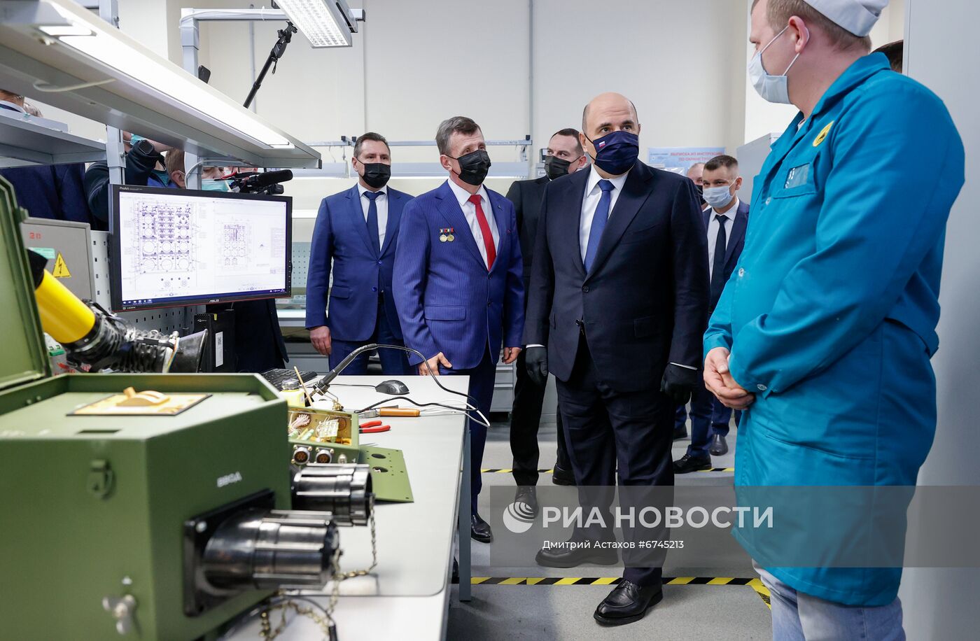 Рабочая поездка премьер-министра РФ М. Мишустина в Центральный федеральный округ