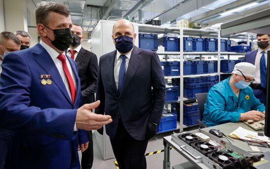 Рабочая поездка премьер-министра РФ М. Мишустина в Центральный федеральный округ