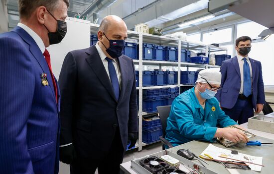 Рабочая поездка премьер-министра РФ М. Мишустина в Центральный федеральный округ