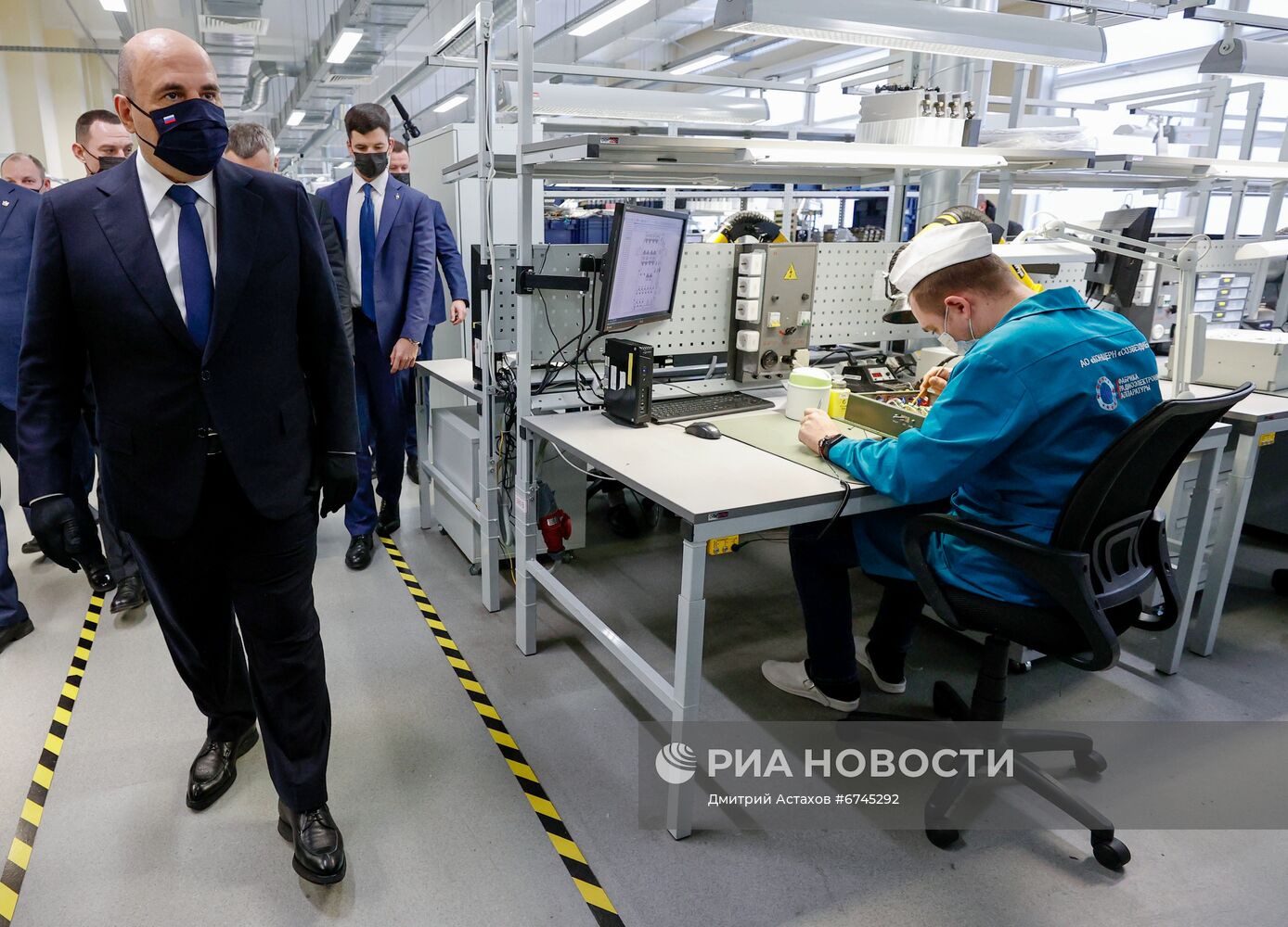 Рабочая поездка премьер-министра РФ М. Мишустина в Центральный федеральный округ