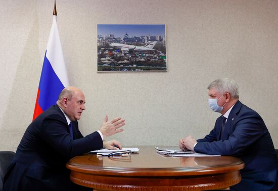 Рабочая поездка премьер-министра РФ М. Мишустина в Центральный федеральный округ