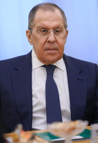 Встреча главы МИД РФ и Ирана С. Лаврова и Х. Абдоллахиана