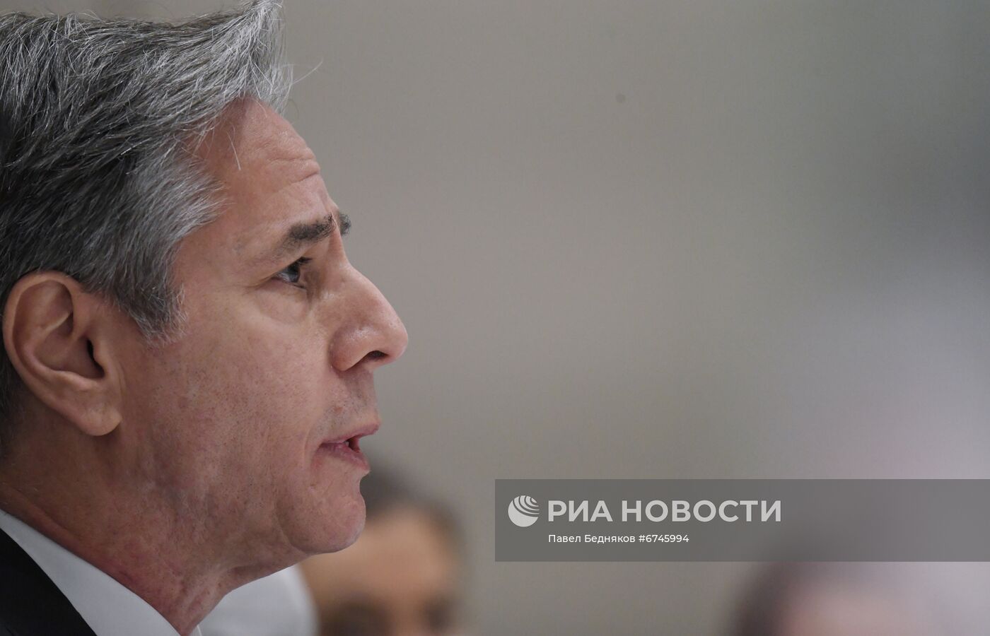 Встреча главы МИД РФ С. Лаврова с госсекретарем США Э. Блинкеном в Женеве