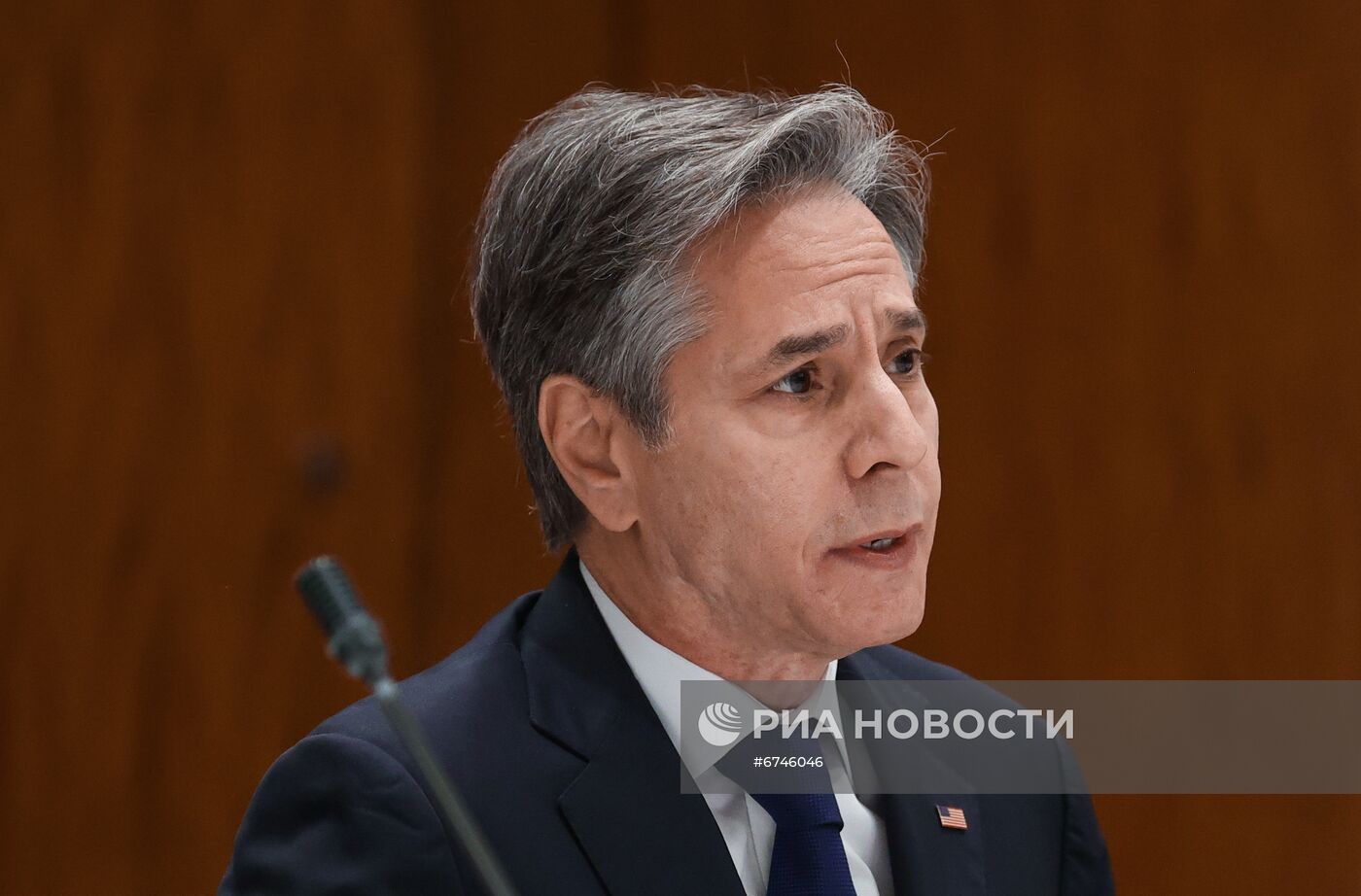 Встреча главы МИД РФ С. Лаврова с госсекретарем США Э. Блинкеном в Женеве