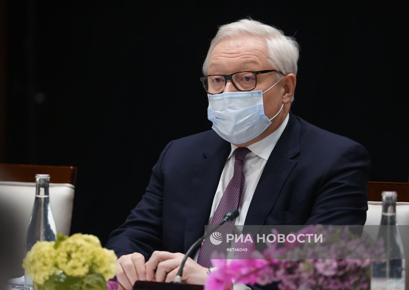 Встреча главы МИД РФ С. Лаврова с госсекретарем США Э. Блинкеном в Женеве