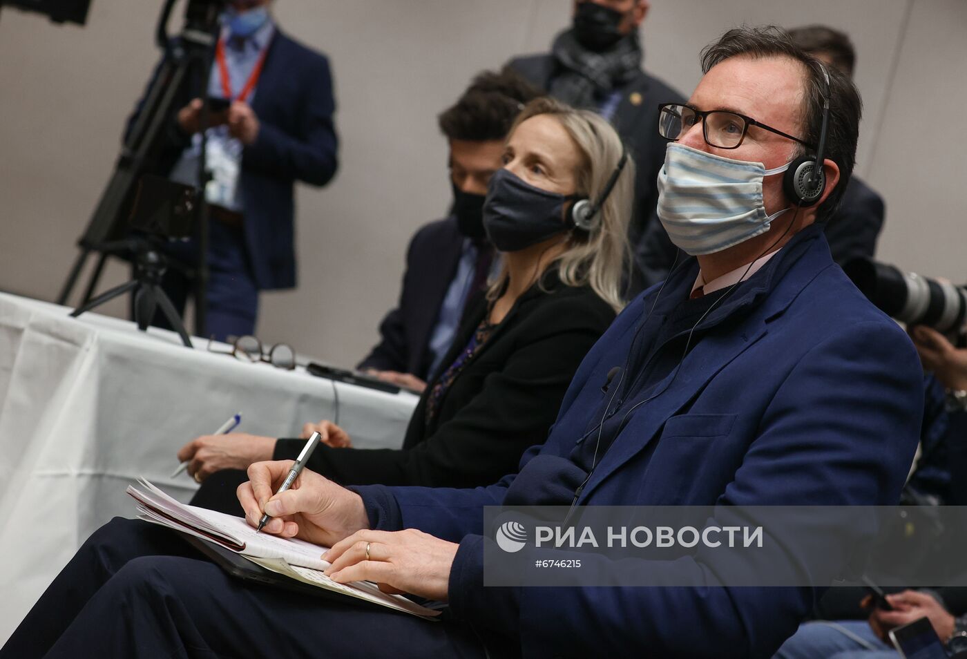 Встреча главы МИД РФ С. Лаврова с госсекретарем США Э. Блинкеном в Женеве