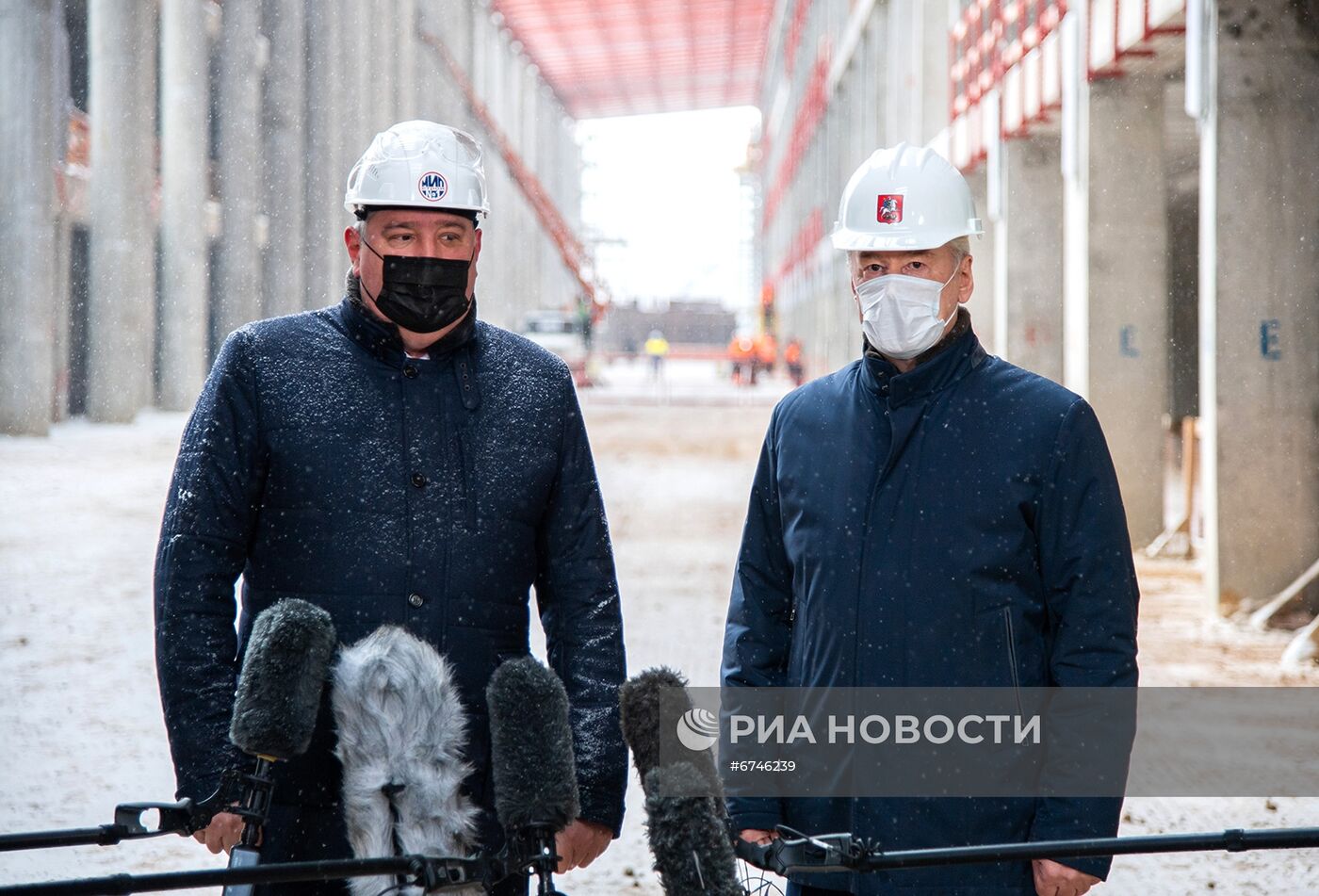 Строительство комплекса зданий Национального космического центра НПО им. Хруничева