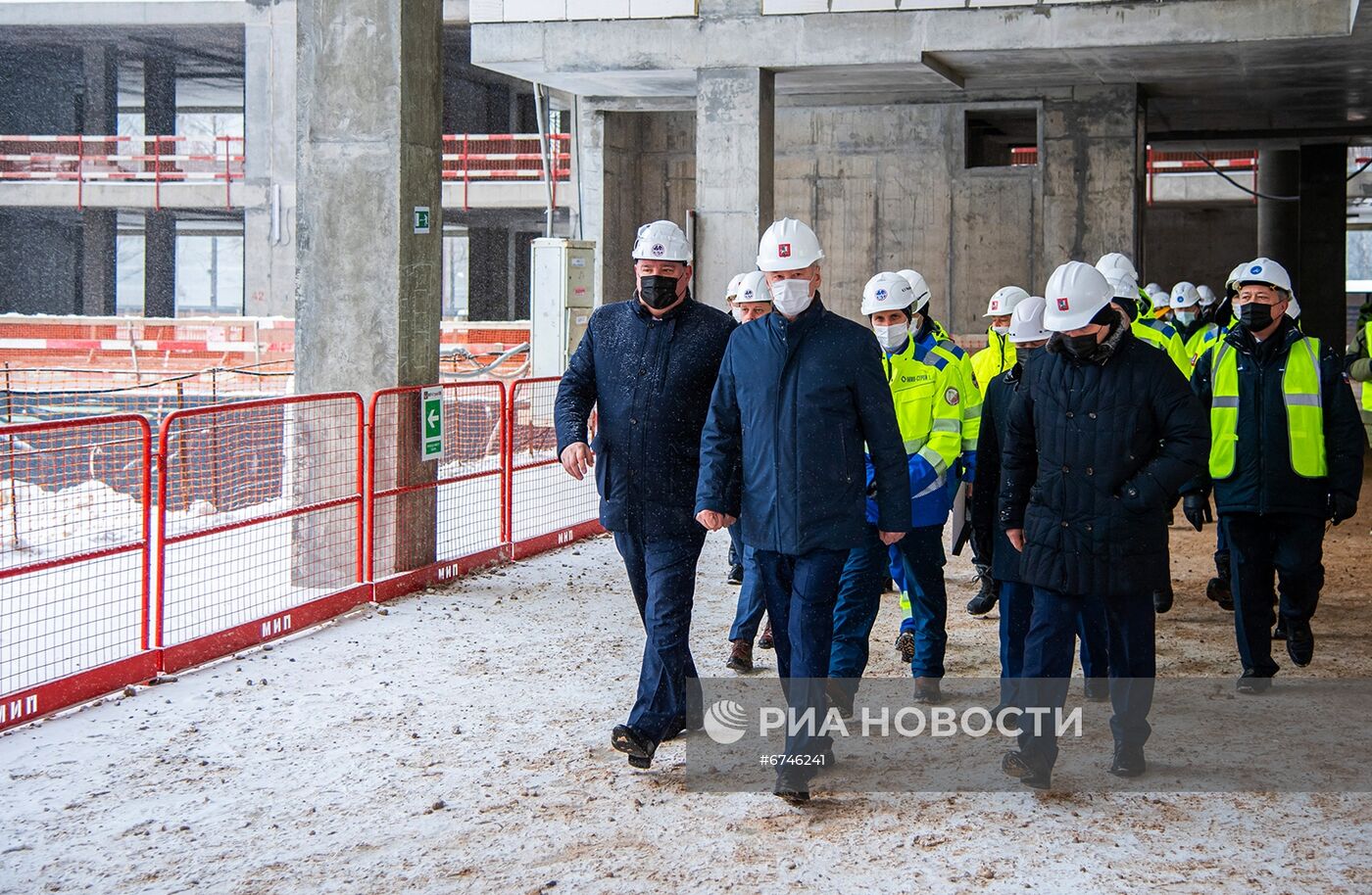 Строительство комплекса зданий Национального космического центра НПО им. Хруничева