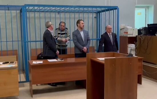 Избрание меры пресечения заместителю министра транспорта В. Токареву 