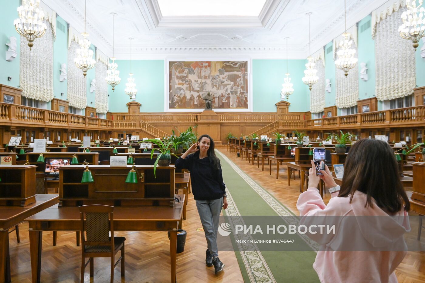 Ночная экскурсия в Российской государственной библиотеке