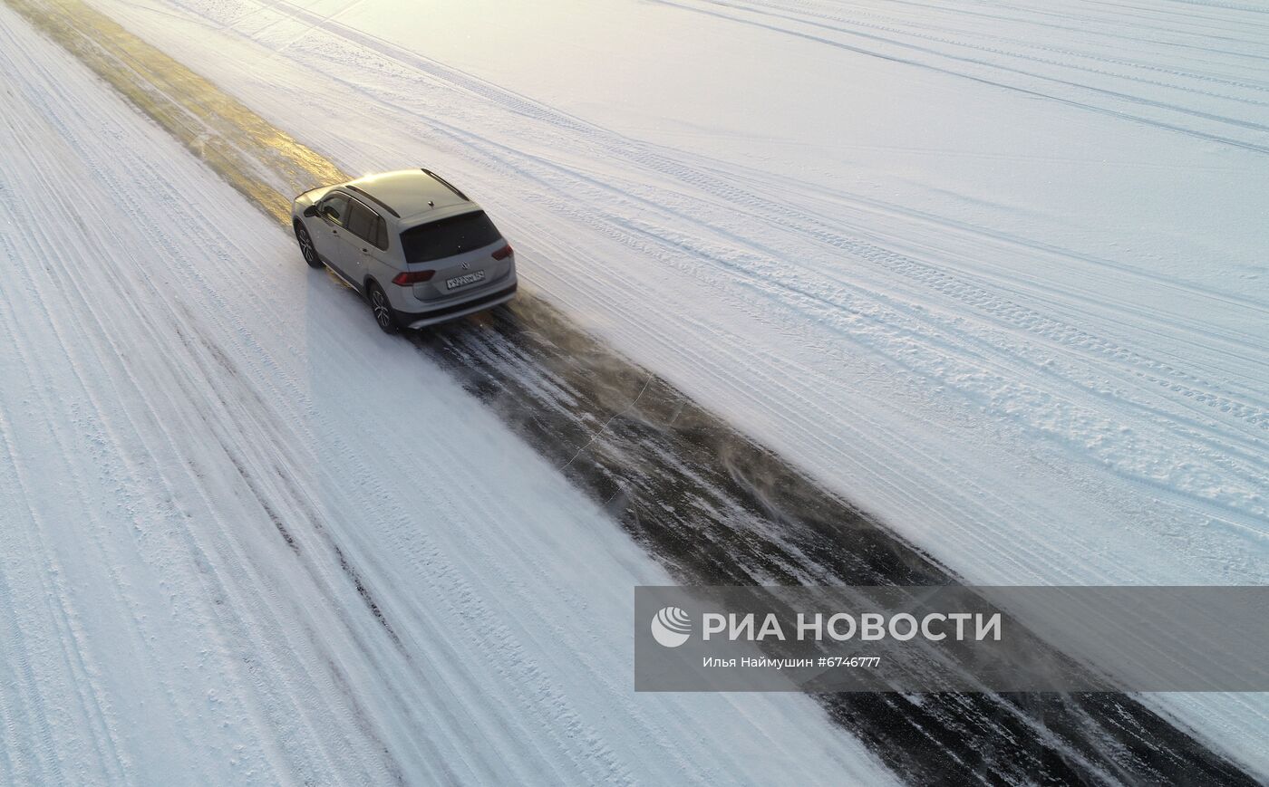 Отдых на Енисее в морозную погоду